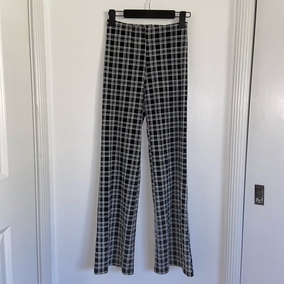 Vintage grunge high waisted black and white bell b - Picture 2 of 4